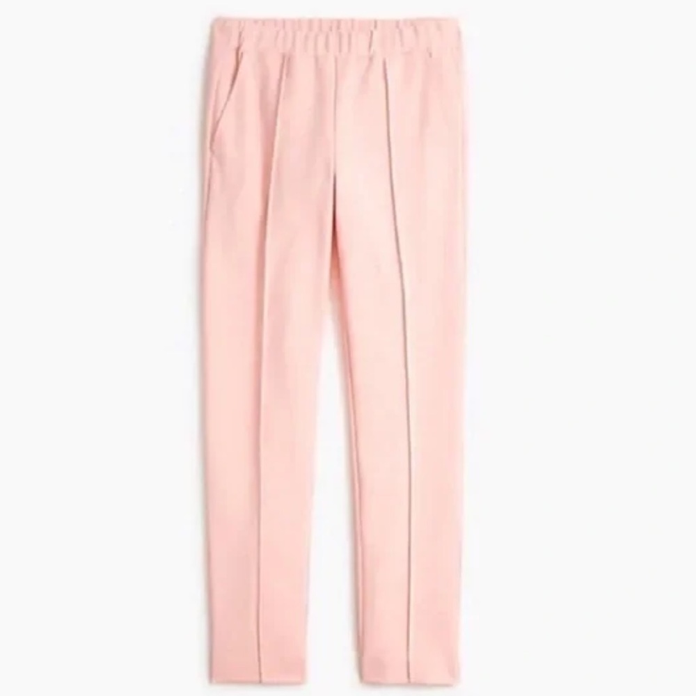 J. CREW PINTUCK PANTS - PINK - SMALL PETITE